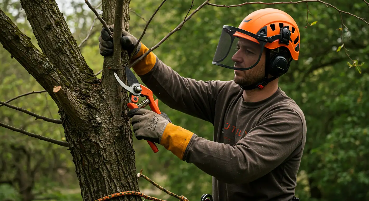 Arborist Pruning Trees