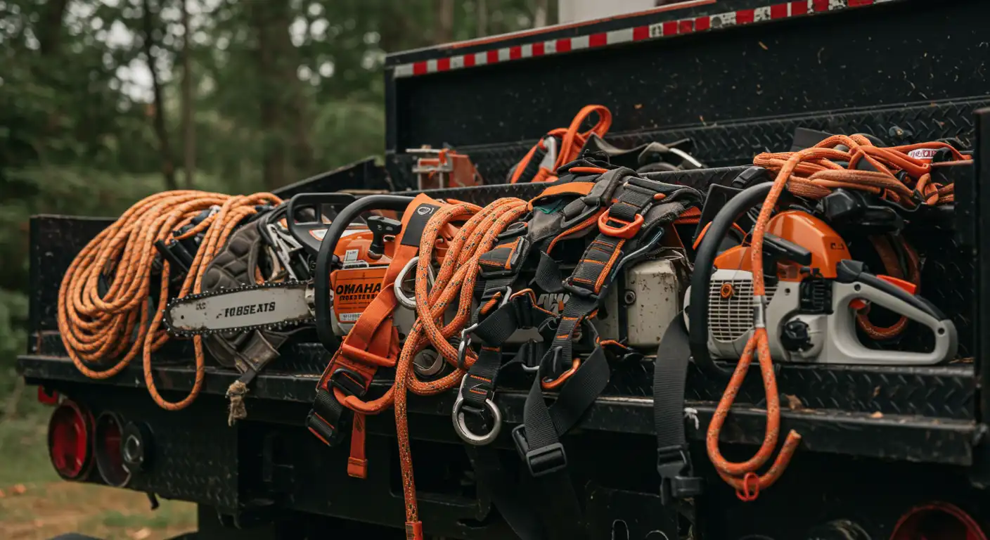 safety equipments of omaha tree experts team