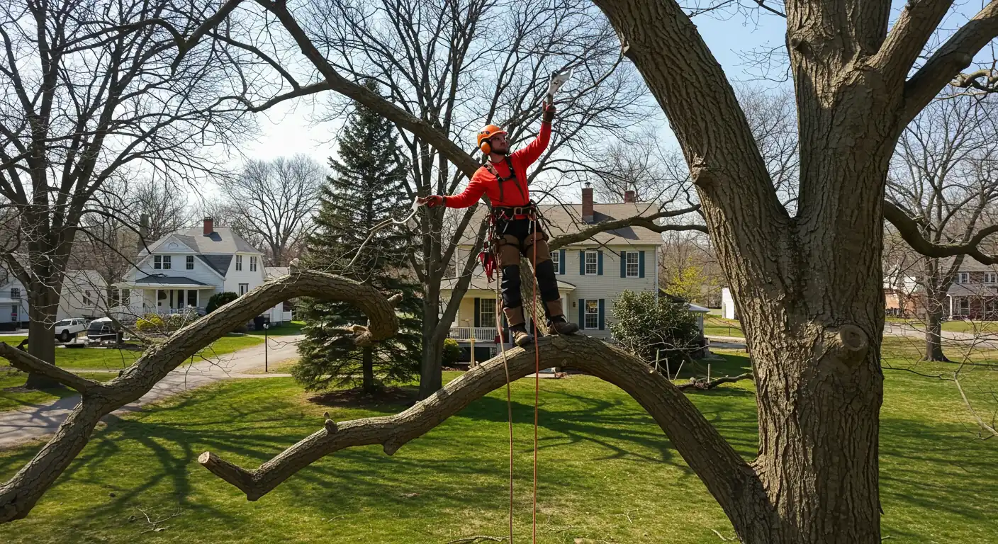 Professional tree service in Dundee NE by Omaha Tree Experts.